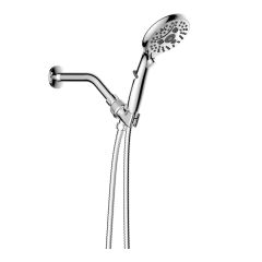 Ensemble douchette, 7 fonctions, chrome, 2 mcx