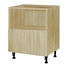 Base Cabinet Microwave - 2 Doors - Sheer Beauty - Wood - 24" x 30" x 15 5/8"