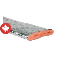 Jaquette isolante pour conduit d'air, UL, 4" x 10"