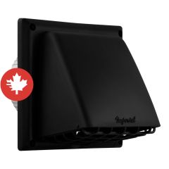 Vent Cap – With Guard – Black – 4''