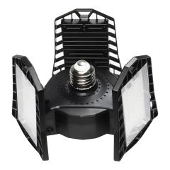Luminaire DEL d’atelier, 3 palmes ajustables, 60 W