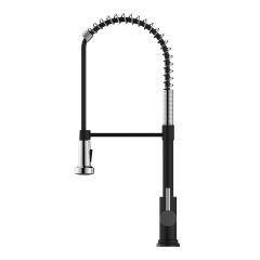 Robinet de cuisine, Tomar, chrome/noir mat