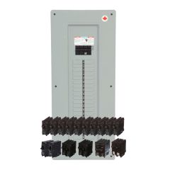 Panneau V-Pack avec disjoncteur, 120-240 V, 200 A, 40/80