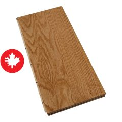 Lattes de bois d'ingénierie, chêne rouge, Naturel, satiné, 5" x 1/2", 33/pcs