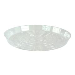Plastic Saucer – Clear - 12"