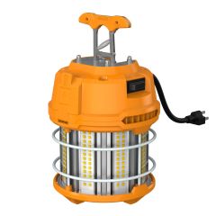 Lampe de travail à DEL, orange, 120 V, 60 W