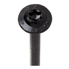 Vis, STR, RSS, noir, 1/4" x 1 1/2", 50/pqt