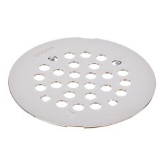 Shower Drain Cover, Chrome, 4-1/4-in Diameter