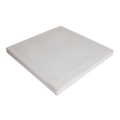 Dalle de patio Losange, béton, 18" x 18", gris