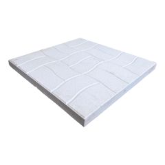 Dalle de patio Pavé, béton, 24" x 24", gris pâle