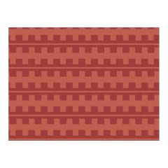 Tapis d'extérieur Rose, réversible, tissé plat, 5' x 7'