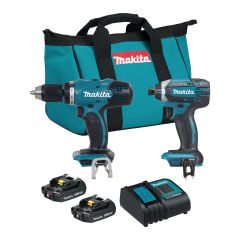 18V LXT Lithium-Ion 2-Tool Kit - 1.5Ah Battery System