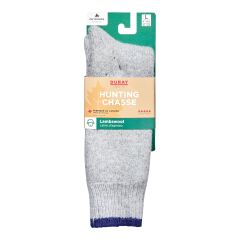 Heavy Knit Thermal Sock - Size 10-13 - Grey