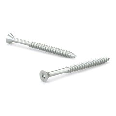 Wood Screws - Single-helix - Regular Point - #9 x 1 3/4" - 100/Pkg