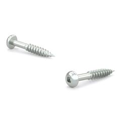 Wood Screws - Single-helix - Regular Point - #14 x 2" - 100/Pkg