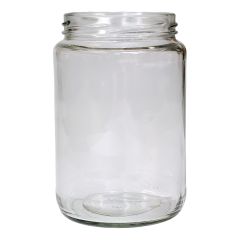 Short Round Glass Jars - 82 mm TW - 12 x 750ml