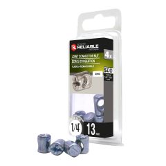 JRN Joint Connector Nuts - 1/4" x 13 mm - 4/Pkg