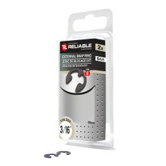 Type E Snap Ring - 3/16" - 2/Pkg