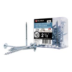 Wood Screws - #10 x 2-1/2" - Coarse Thread - Type 17 - 30/Pkg