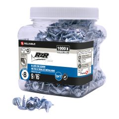 Metal Drywall Screws - #8 x 9/16" - Type S - 1000/Pkg