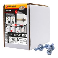Wedge Anchors - 1/4" x 2-1/4" - 50/Pkg