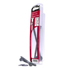 Lag Bolts with Washers - 1/4" x 4 1/2" - Zinc-Plated Steel - 3/Pkg