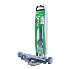 Bolts with Nuts and Washers - 1/2"-13 x 4.5" - Grade 2 - 2/Pkg