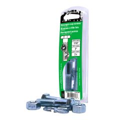 Bolts with Nuts and Washers - 7/16" x 2" - Grade 2 - 2/Pkg