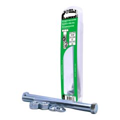 Bolts with Nuts and Washers - 7/16" x 6" - Grade 2 - 2/Pkg