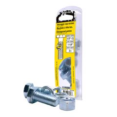 Bolts with Nuts and Washers - 1/2" x 1-1/4" - Grade 5 - 2/Pkg