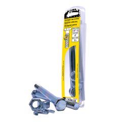 Bolts with Nuts and Washers - 1/2" x 6" - Grade 5 - 2/Pkg