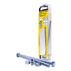 Bolts with Nuts and Washers - 5/16" x 5" - Grade 5 - 2/Pkg