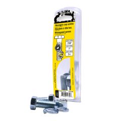 Bolts with Nuts and Washers - 7/16" x 1" - Grade 5 - 2/Pkg