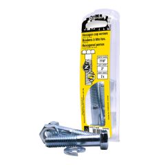 Bolts with Nuts and Washers - 7/16" x 2" - Grade 5 - 2/Pkg