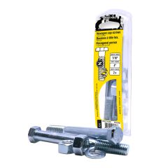 Bolts with Nuts and Washers - 7/16" x 4" - Grade 5 - 2/Pkg