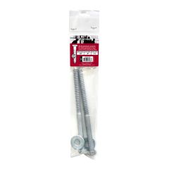 Lag Bolts - 1/2" x 8" - Galvanized - 2/Pkg