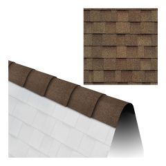 Hip & Ridge 12, Shingle Cap, Earthtone Cedar