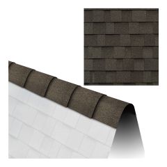 Hip & Ridge 12, Shingle Cap, Weatherwood