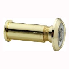 U 9892 1/2 In. Bore 180degree Solid Brass Bright Brass Finish Door Viewer Singl
