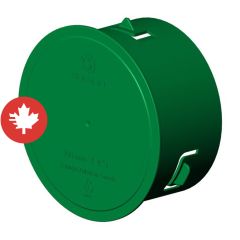 Bouchon intérieur, 4", vert