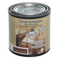 SAMAN Stain and Varnish - Brown Cherry - 236 ml