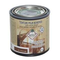 SAMAN Stain and Varnish - Aged Oak - 236 ml