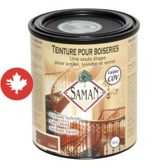 SAMAN Stain and Varnish - Cedar - 946 ml