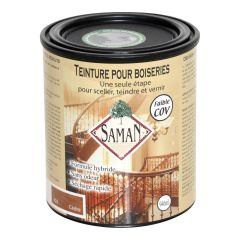 SAMAN Stain and Varnish - Cedar - 946 ml