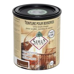 SAMAN Stain and Varnish - Aged Oak - 946 ml