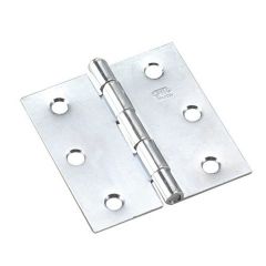 Penture de porte, zinc, 2 1/2" x 2 1/2"