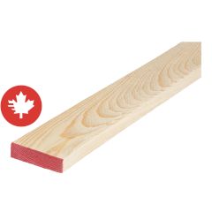 1" x 3" x 10' Épinette Sec