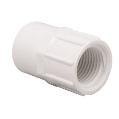 Adaptateur S40, 1 1/4", blanc