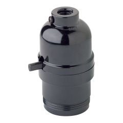 Push-through lampholder