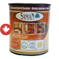 Vernis hybride à l'huile, semi-lustré, 946 ml